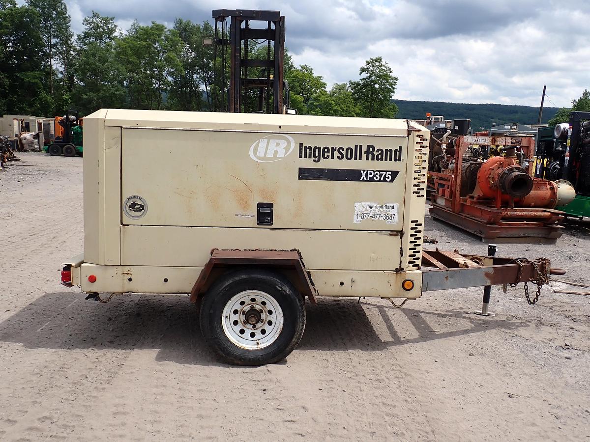 Used 2010 Ingersoll Rand XP375WIR Air Compressor