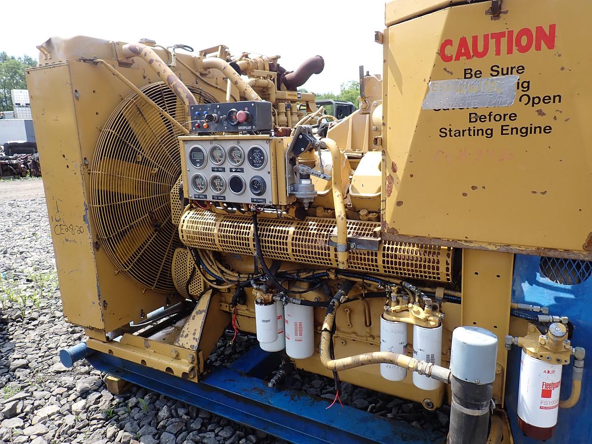 Used 2000 CAT 3412E Diesel Engine POWER UNIT! AR 156-7211