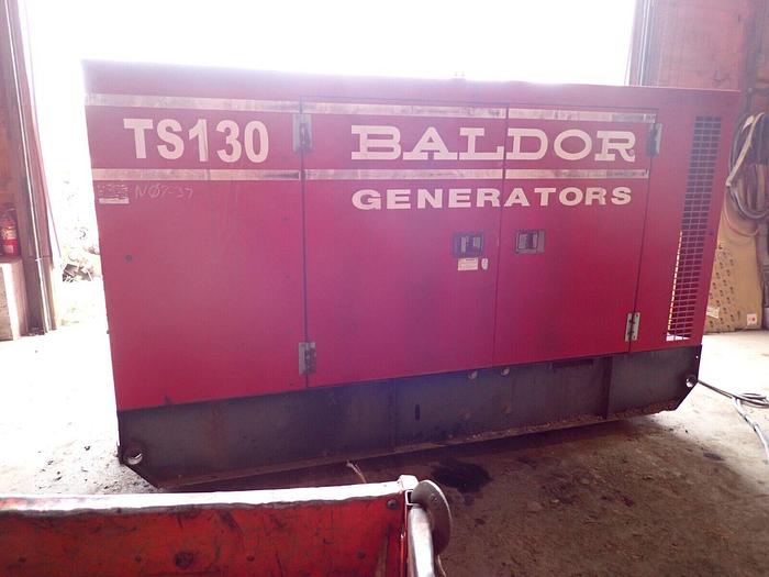 Used 2004 Baldor TS130T 130 KW Generator LOW HOURS! VIDEO! Deere Diesel Enclosed
