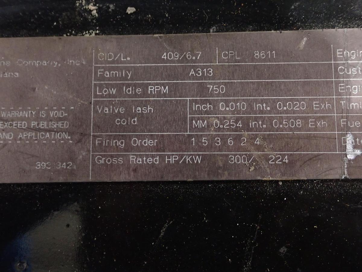 2011 Cummins QSB 6.7 Diesel Engine UNUSED SURPLUS! CPL 8611