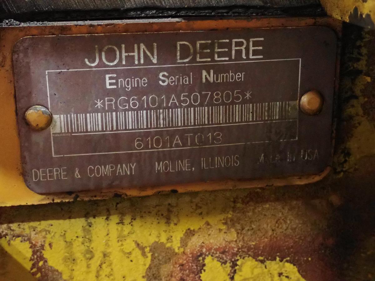 Used John Deere 6101AT013 Diesel Engine 450 LC EXCAVATOR