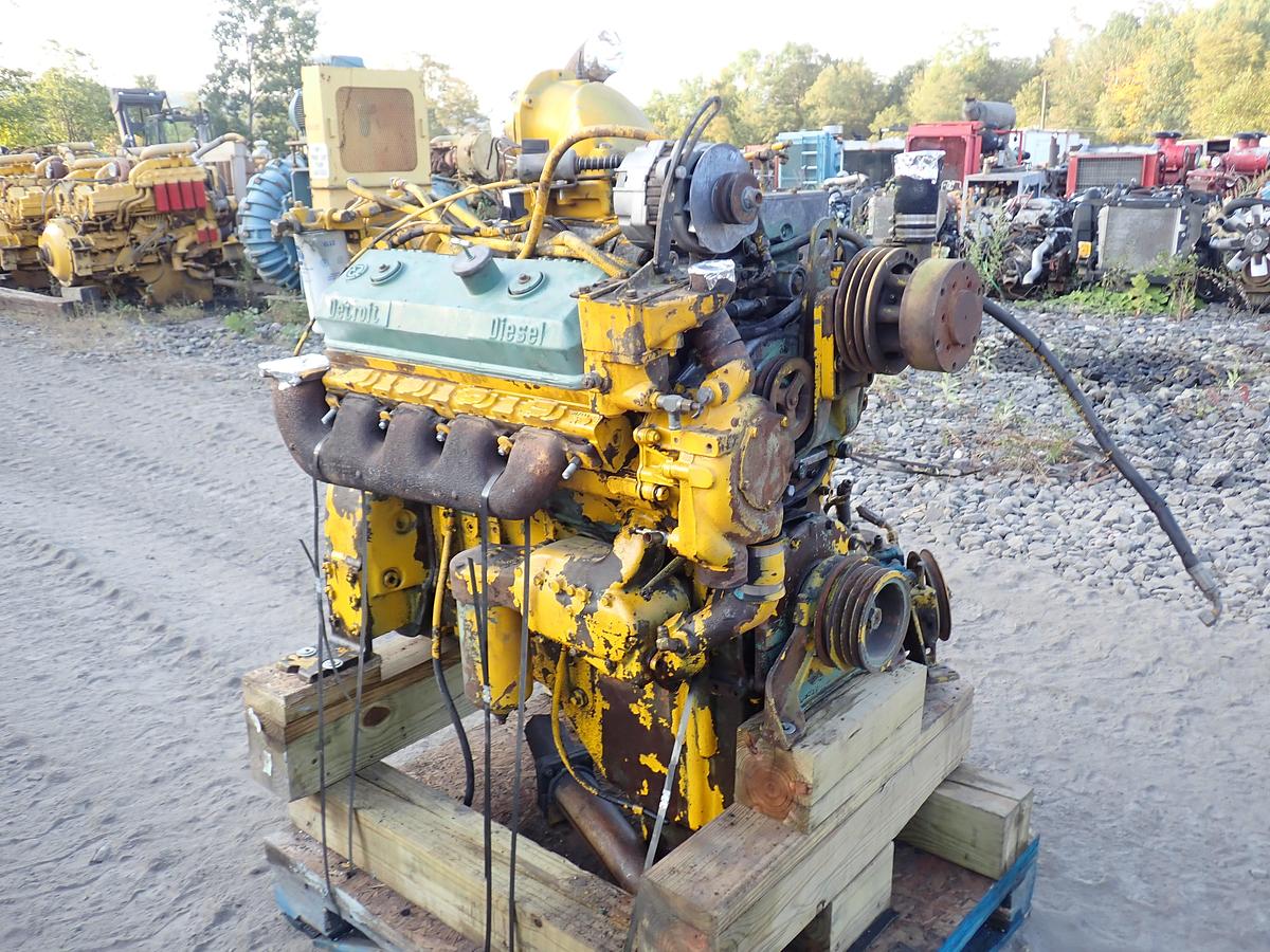 Used Detroit Diesel 8V71 Engine 7084-7000