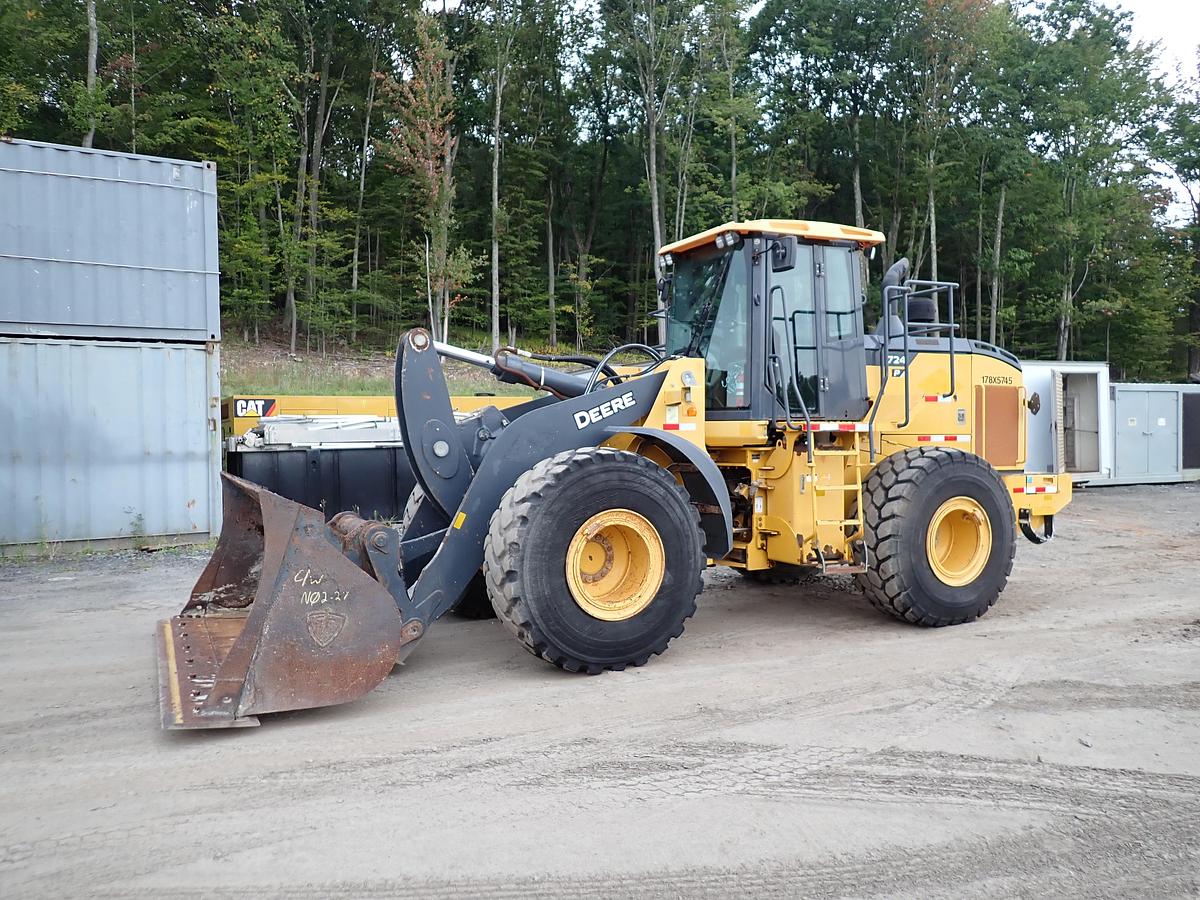 Used 2021 John Deere 724P Wheel Loader QUICK COUPLER