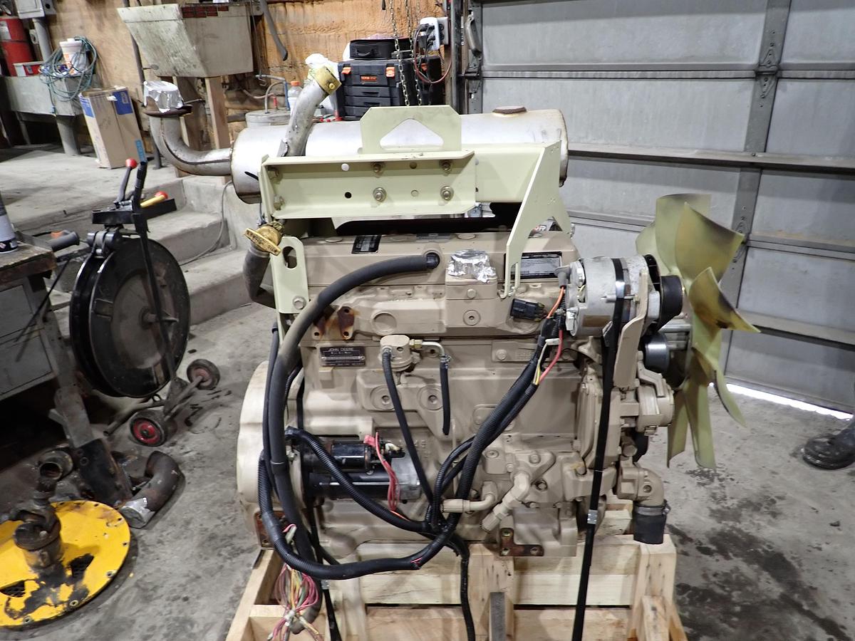 Used 2003 John Deere 4045DF150 Diesel Engine 594 HOURS!