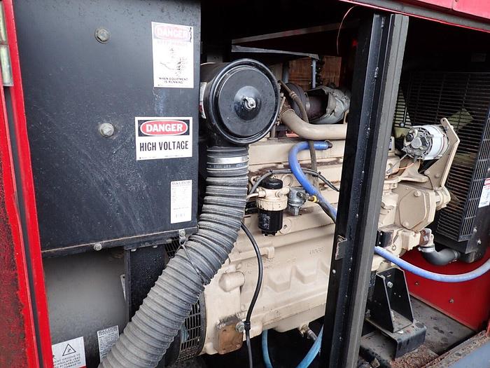 Used 2004 Baldor TS130T 130 KW Generator LOW HOURS! VIDEO! Deere Diesel Enclosed