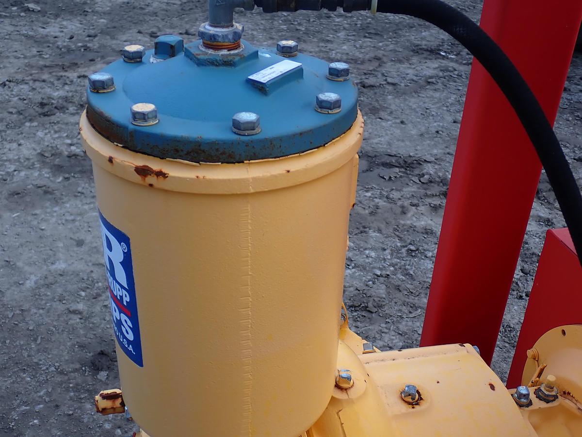 Used 2012 Gorman Rupp PA6C60 6" Water Pump ELECTRIC