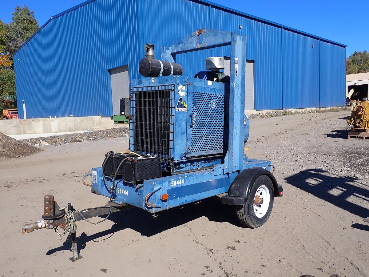 Used Gorman Rupp T6A60S 6" Portable Water Pump