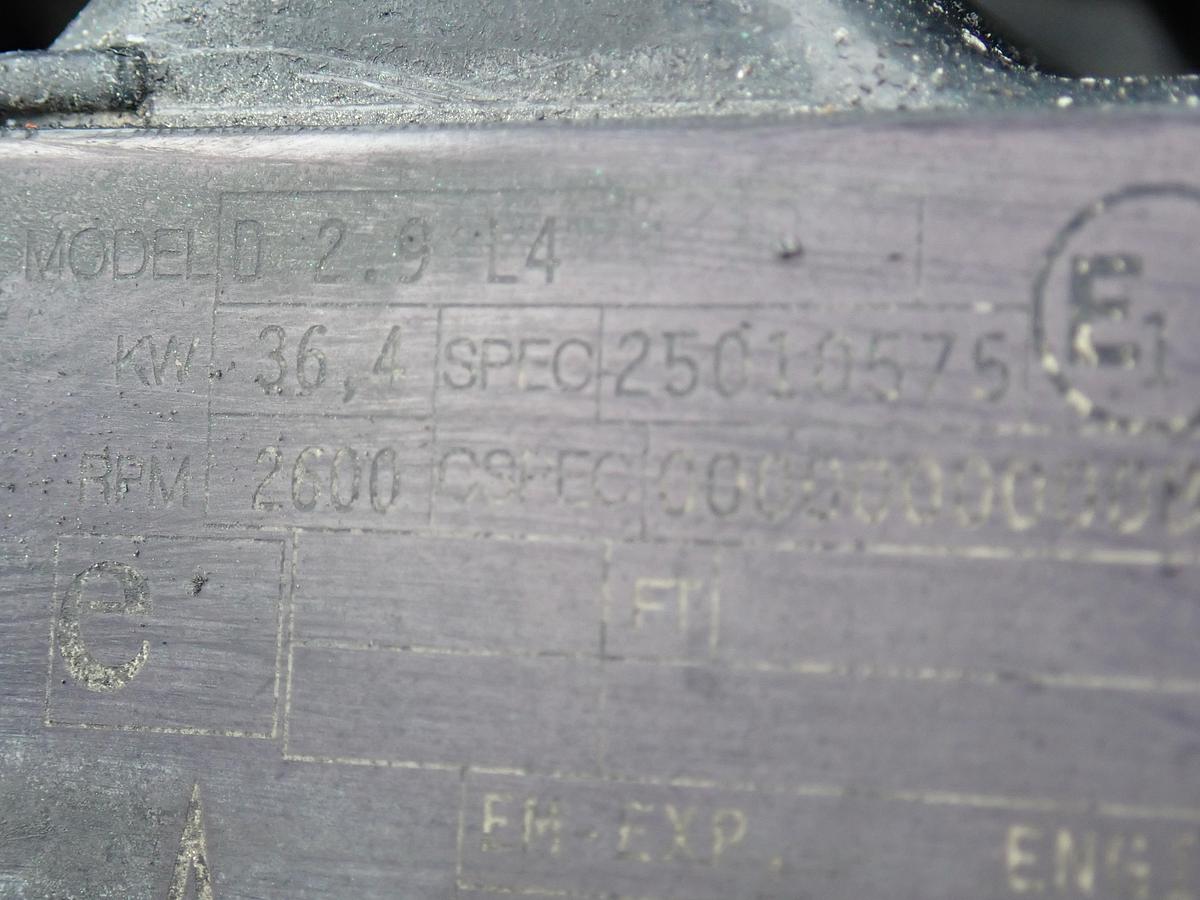 Used 2019 Deutz D2.9 L4 Diesel Engine