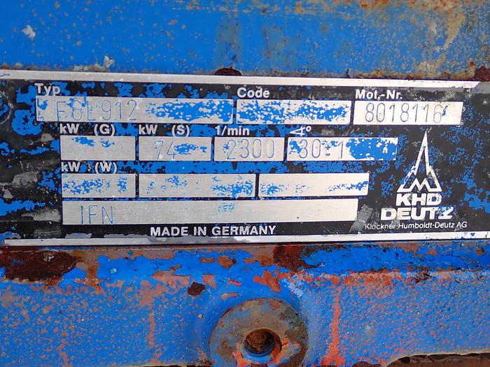 Used Deutz F6L912