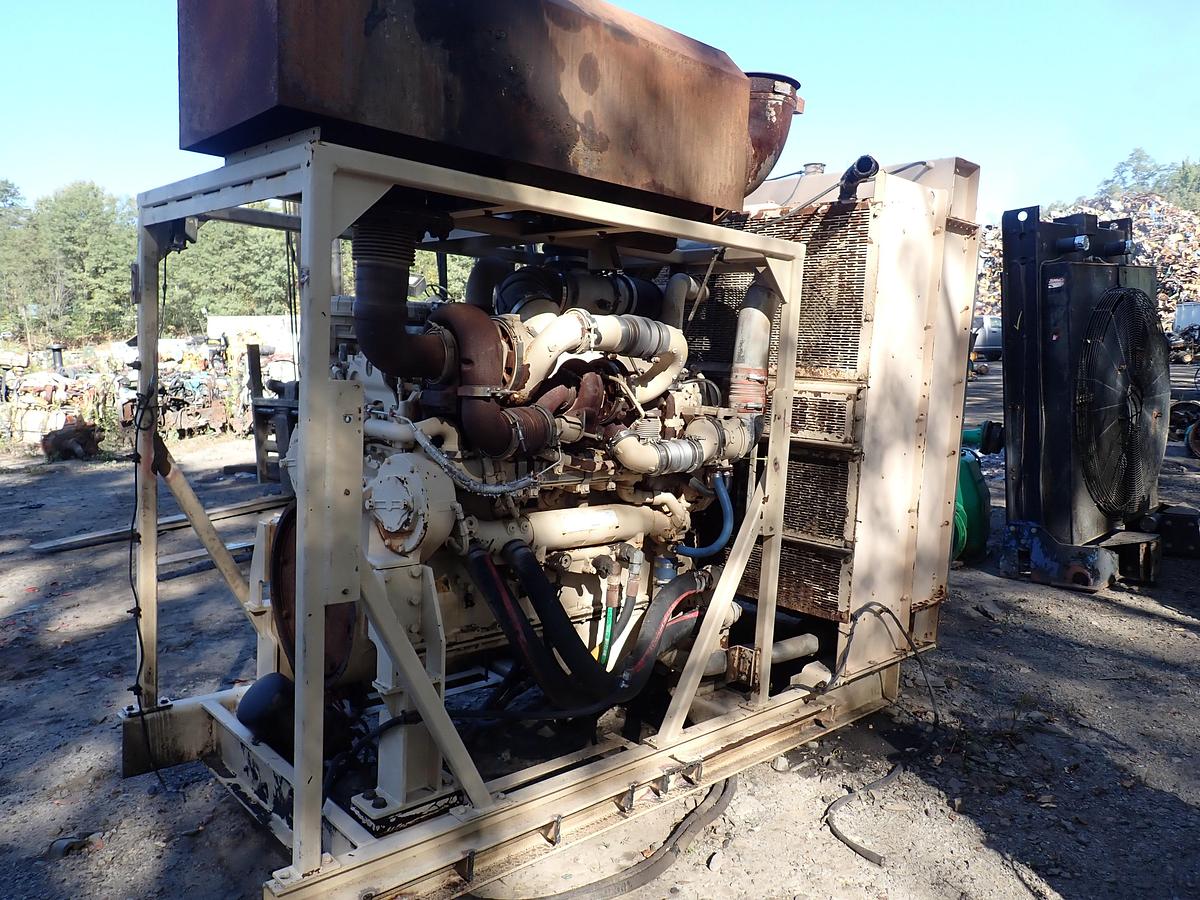 Used 2011 CAT C18 Twin Turbo Diesel Engine POWER UNIT 800 HP