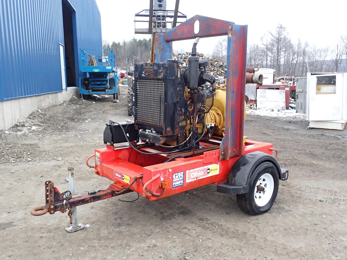 Used 2016 Gorman Rupp T4A60S 4" Water Pump