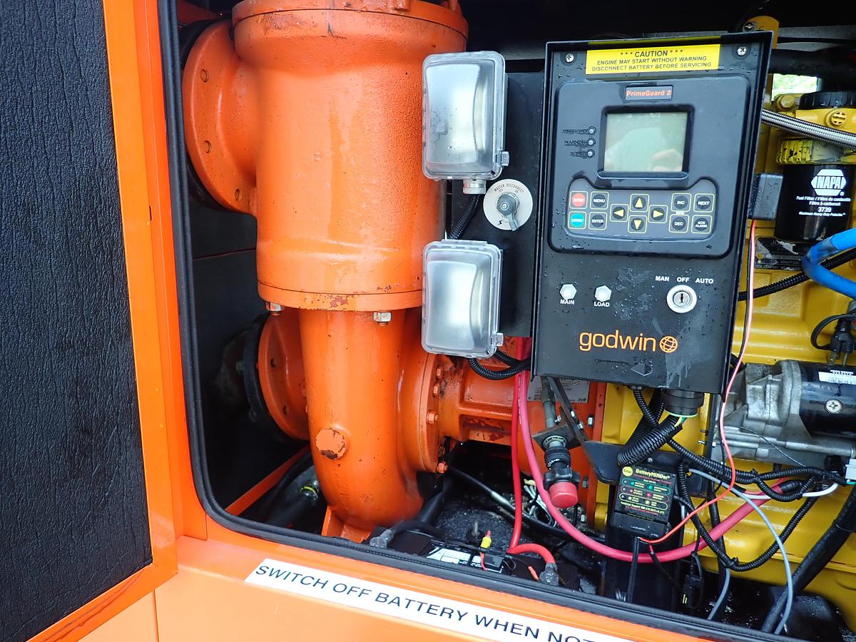 Used 2015 Godwin CD150M 6" Critical/Quiet Enclosure Water Pump