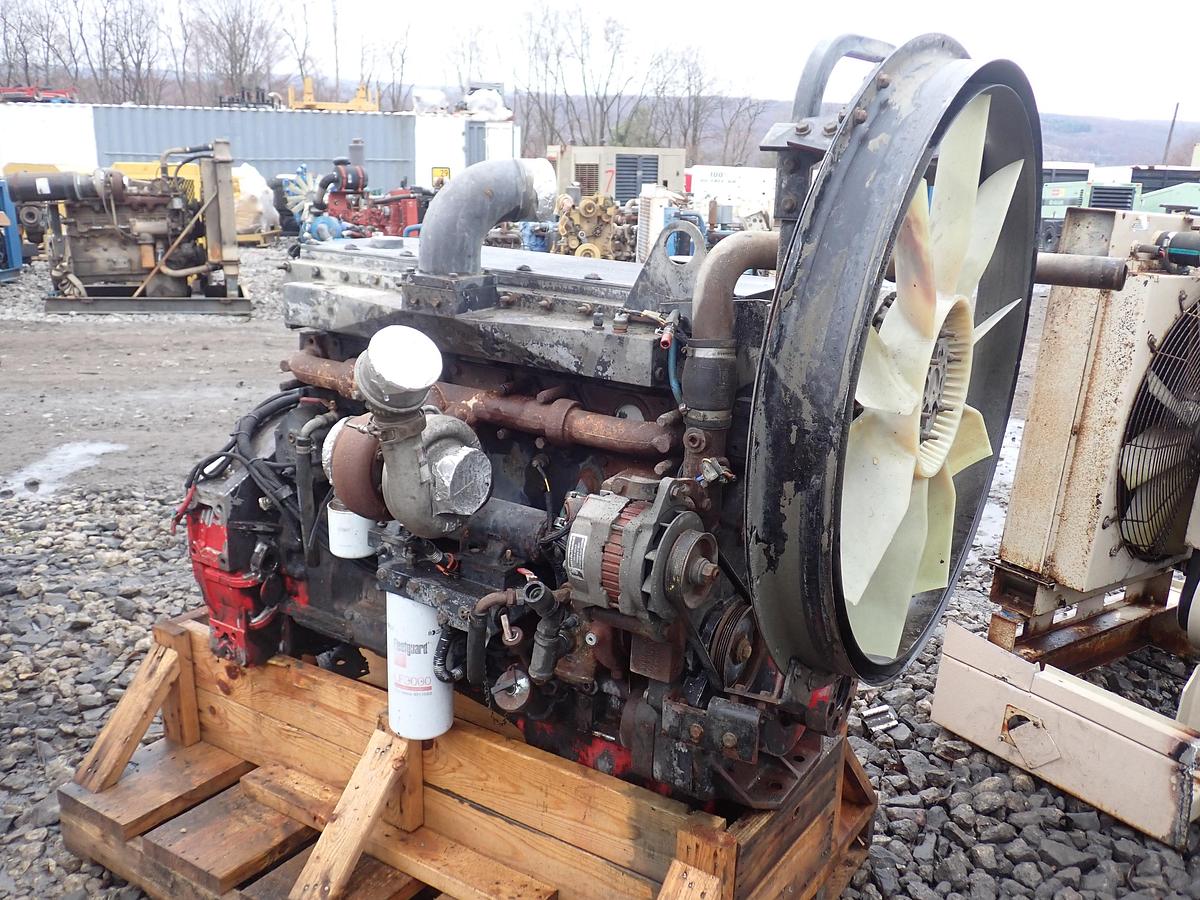 Used 1993 Cummins LTA10-300 Diesel Truck Engine CPL 1558