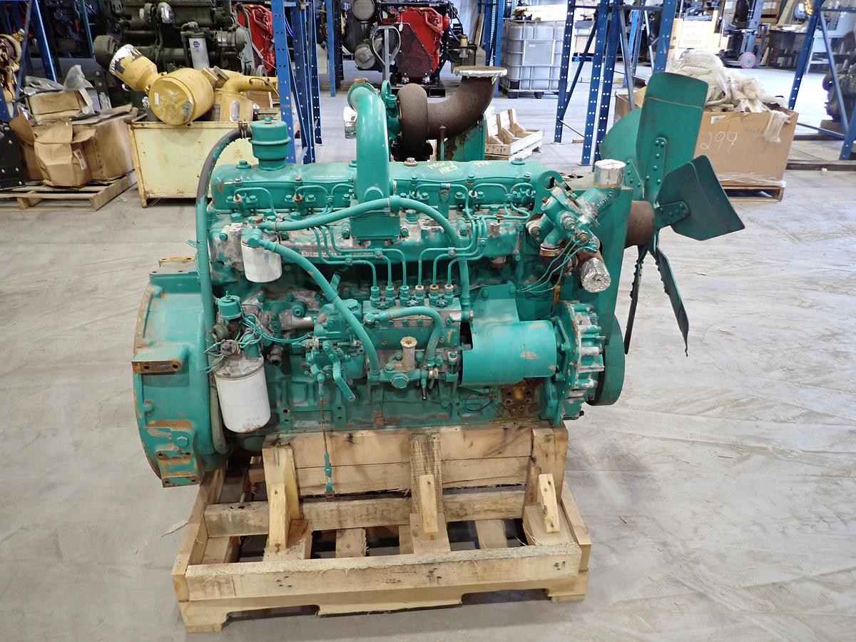 Used Komatsu S6D110-1 Turbo Diesel Engine 1401 HOURS!