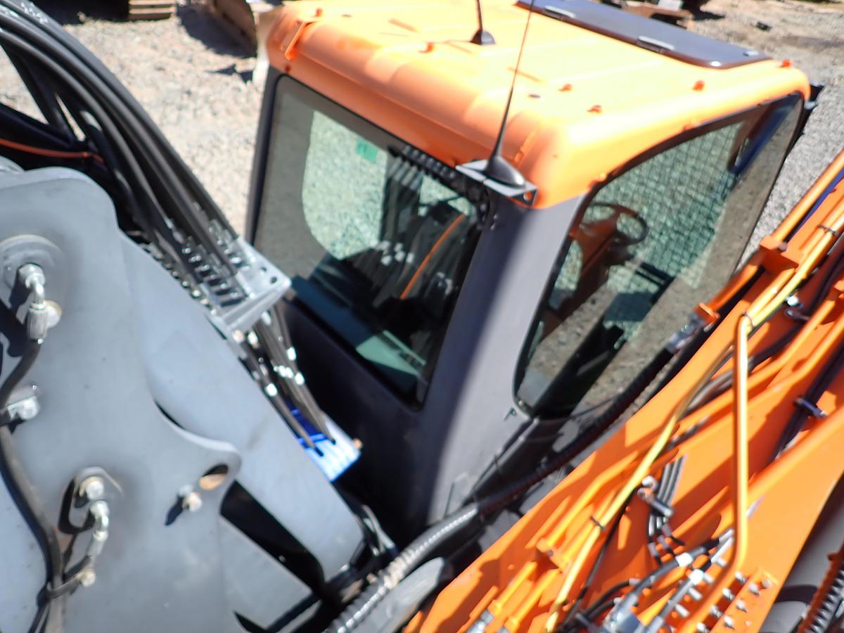 Used 2019 Doosan DX210WMH-5 Wheeled Excavator Material Handler