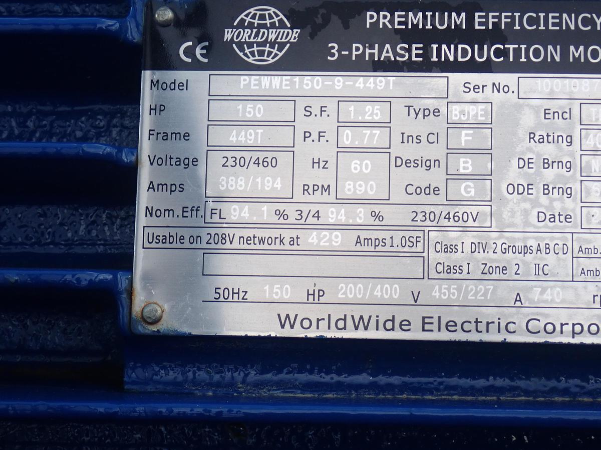 Used 2016 Gorman Rupp PA14B60 14" Water Pump ELECTRIC