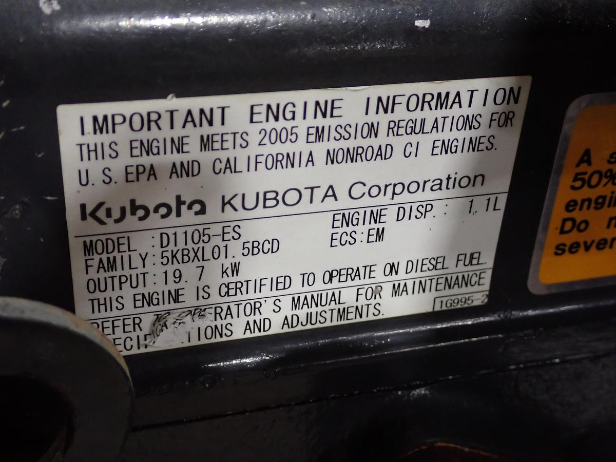 Used 2005 Kubota D1105 Diesel Engine