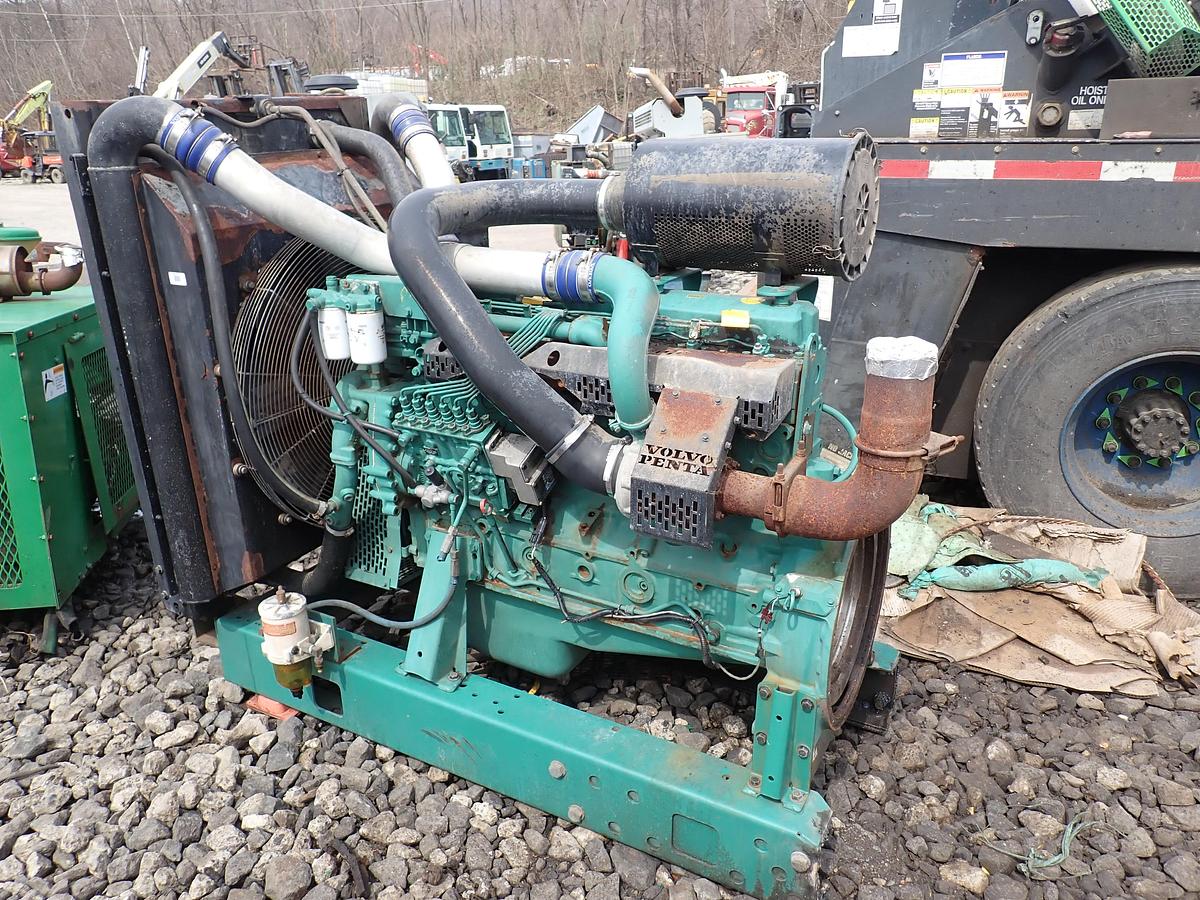 Used Volvo TAD740-GE Turbo Diesel Engine POWER UNIT