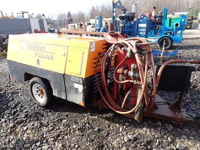 Used 2013 Sullivan Palatek D185PJD Air Compressor SANDBLASTER