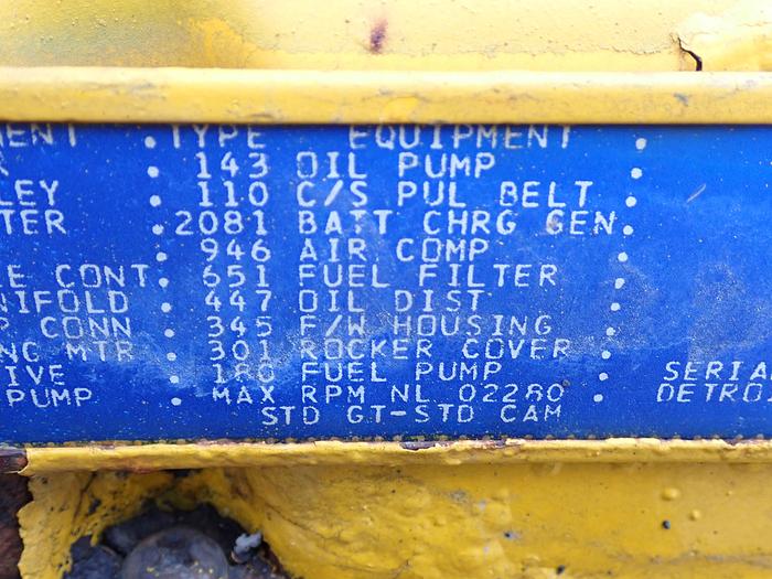 Used Detroit Diesel 4-53T
