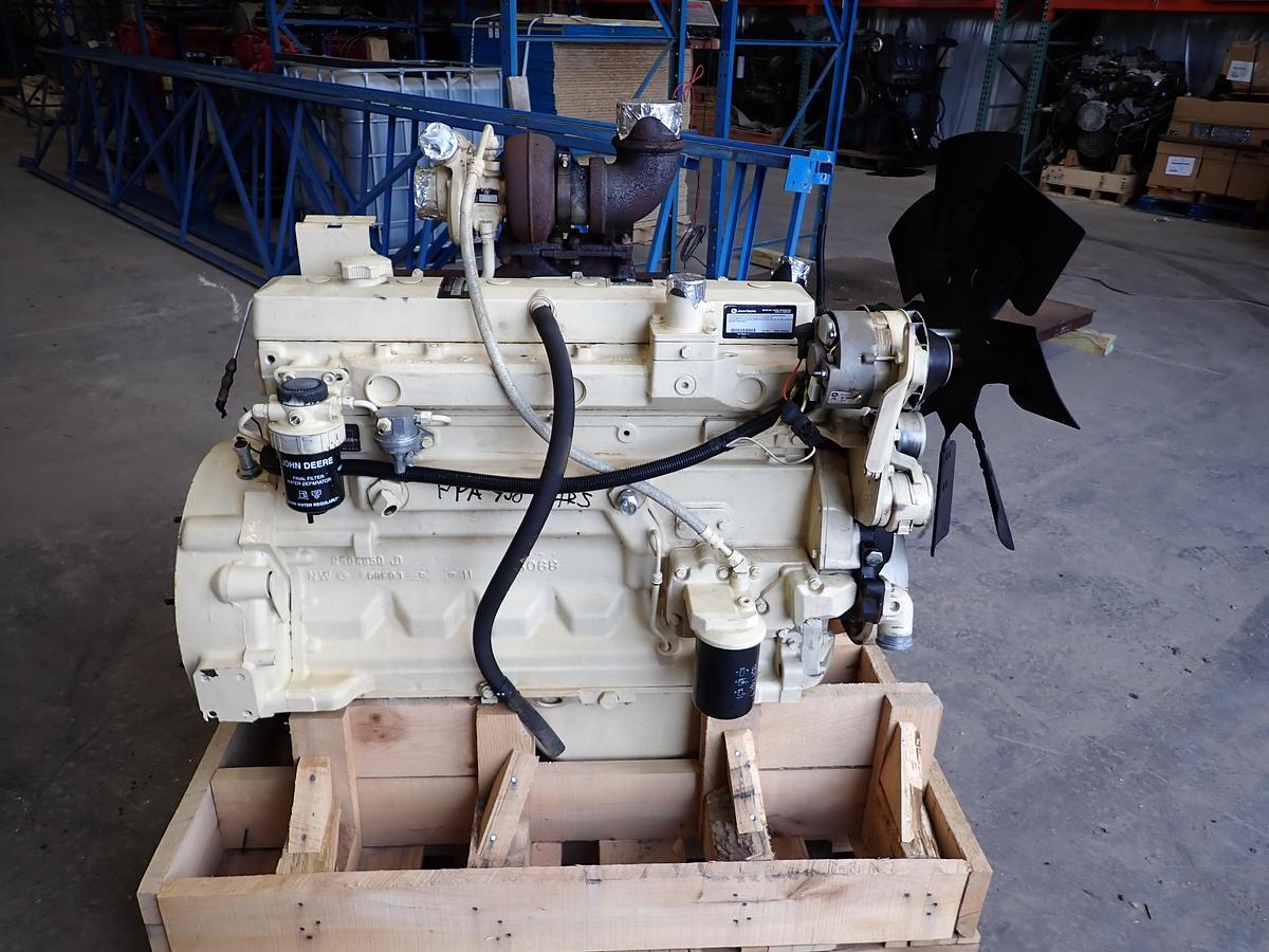Used John Deere 6068HF150 Diesel Engine 450 HOURS