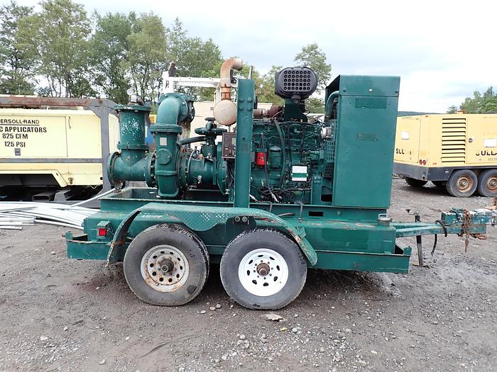 Used Pioneer PP108S17L71 10x8 Towable Water Pump DEERE DIESEL