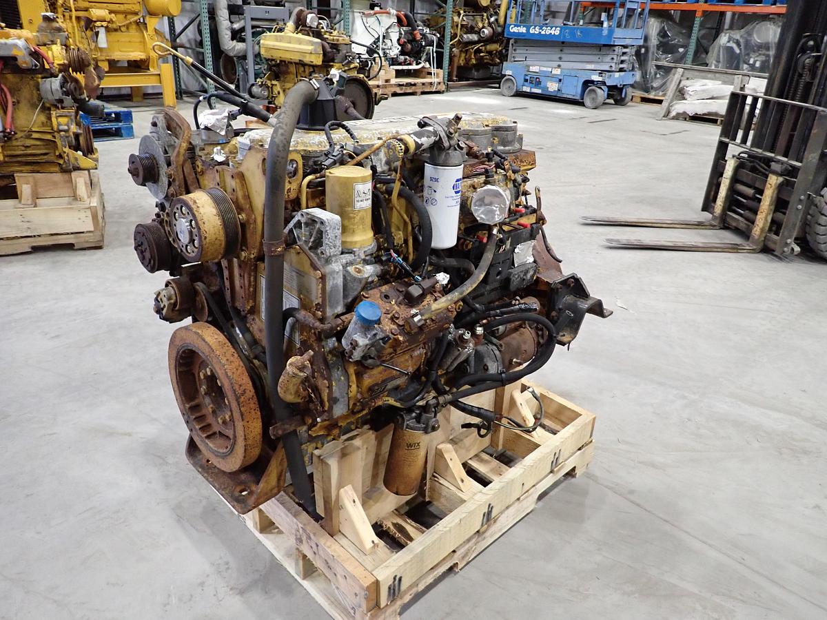 Used 2000 CAT 3126B Diesel Engine LOW MILES 250 HP