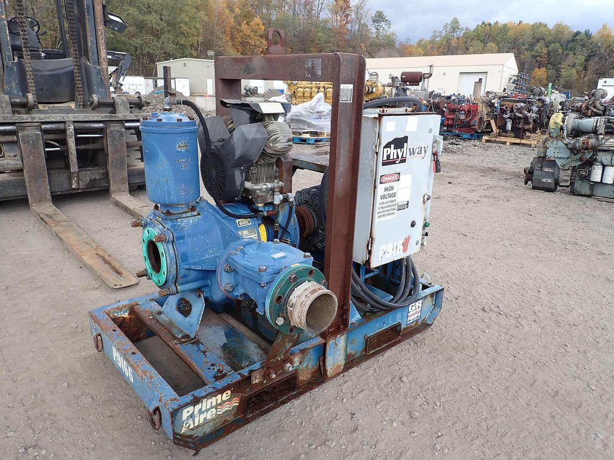 Used Gorman Rupp PA6C60-B 6" ELECTRIC Water Pump