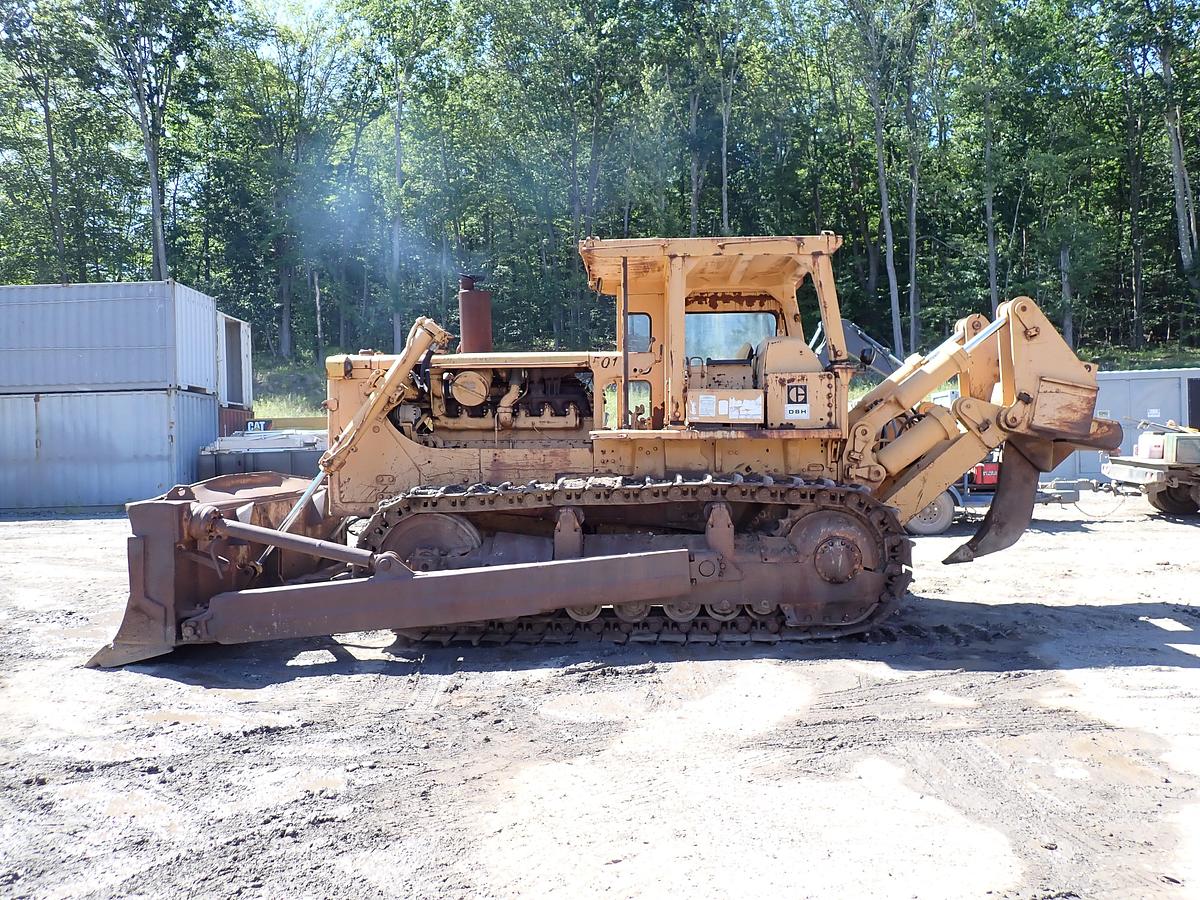 Used 1973 CAT D8H Crawler Dozer RIPPER!