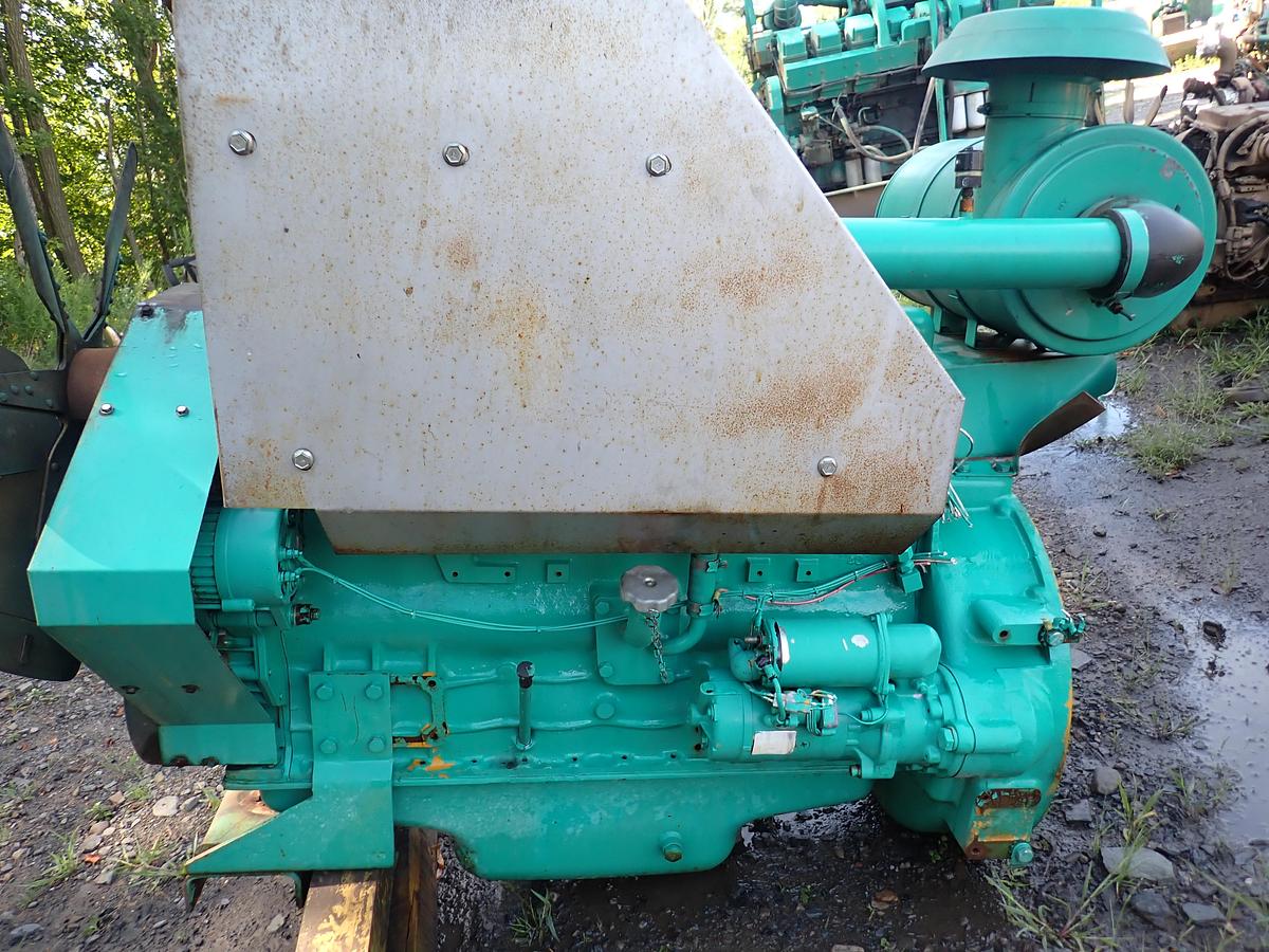 Used Komatsu S6D110-1 Turbo Diesel Engine 1195 HOURS!