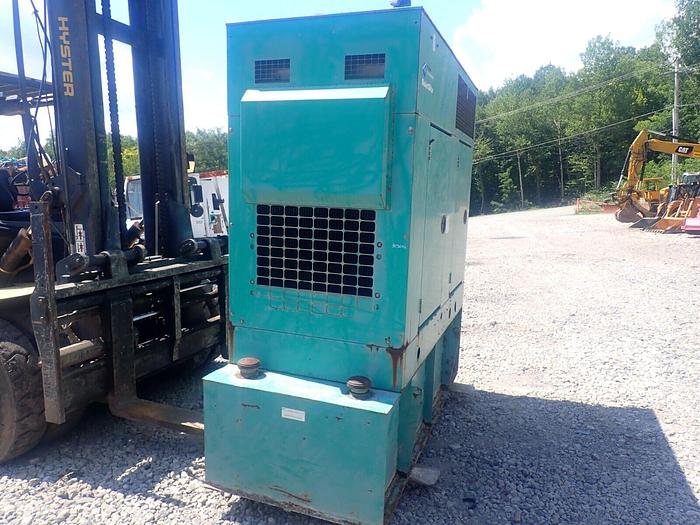 Used 2005 Cummins DGCA 50 KW Generator Genset LOW HOURS! 4BTA Diesel 1ph Standby