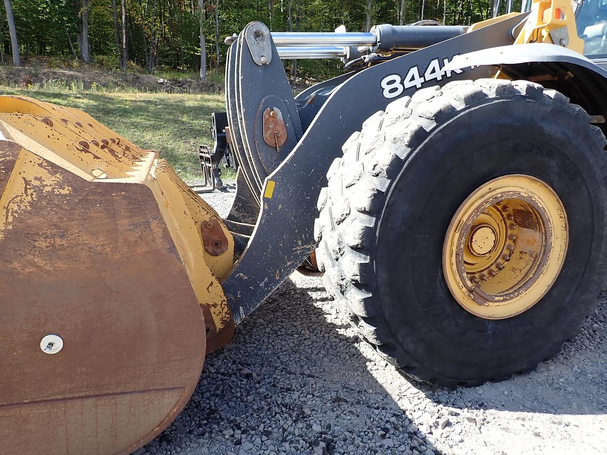 Used 2015 John Deere 844K II Wheel Loader HIGH LIFT