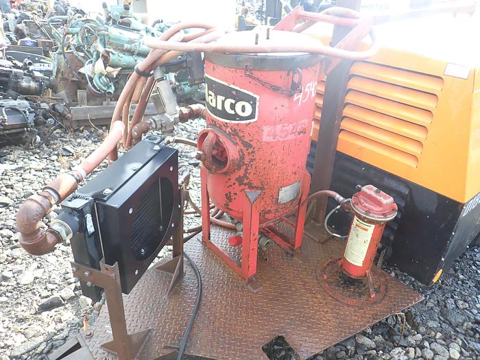 Used 2013 Sullivan Palatek D185PJD Air Compressor SANDBLASTER