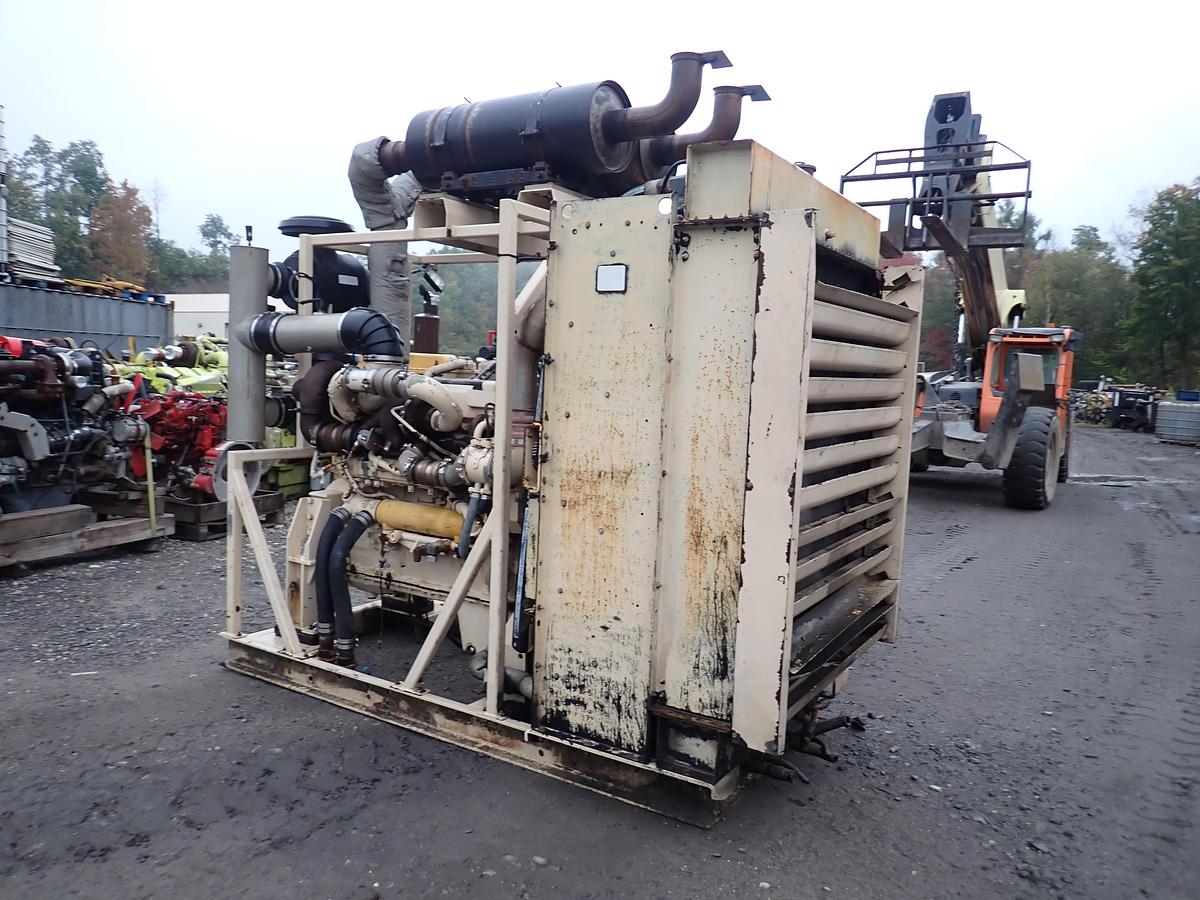 Used 2011 CAT C18 Twin Turbo Engine POWER UNIT 800 HP