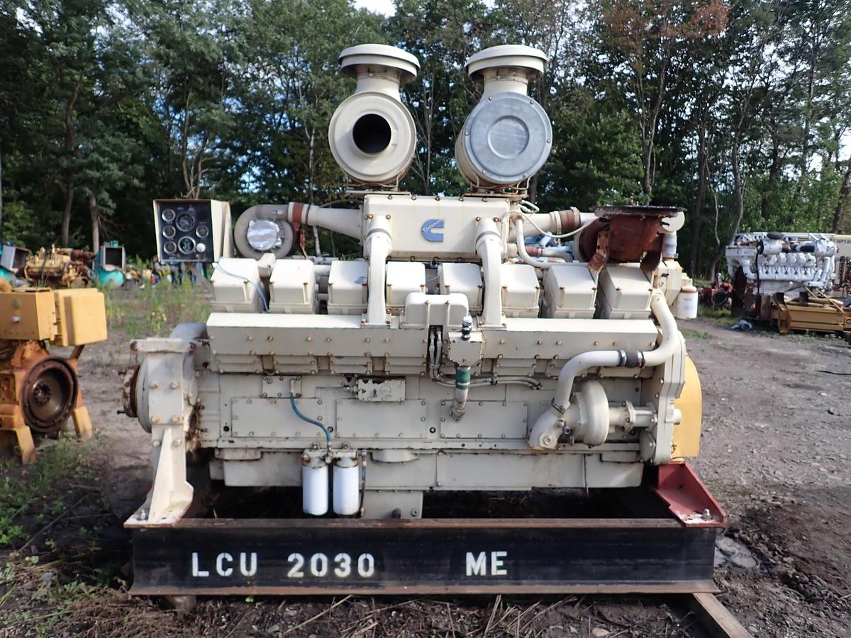 Used 1990 Cummins KTA50-M Marine Diesel Engine CPL 977