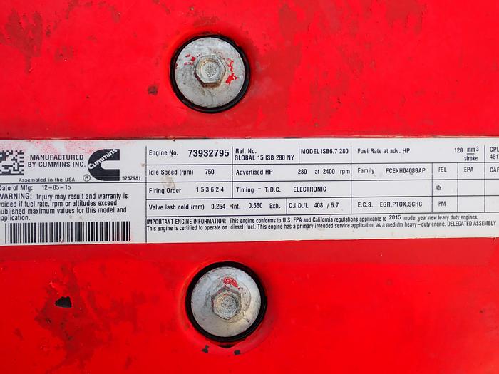 Used 2015 Cummins ISB 6.7 280