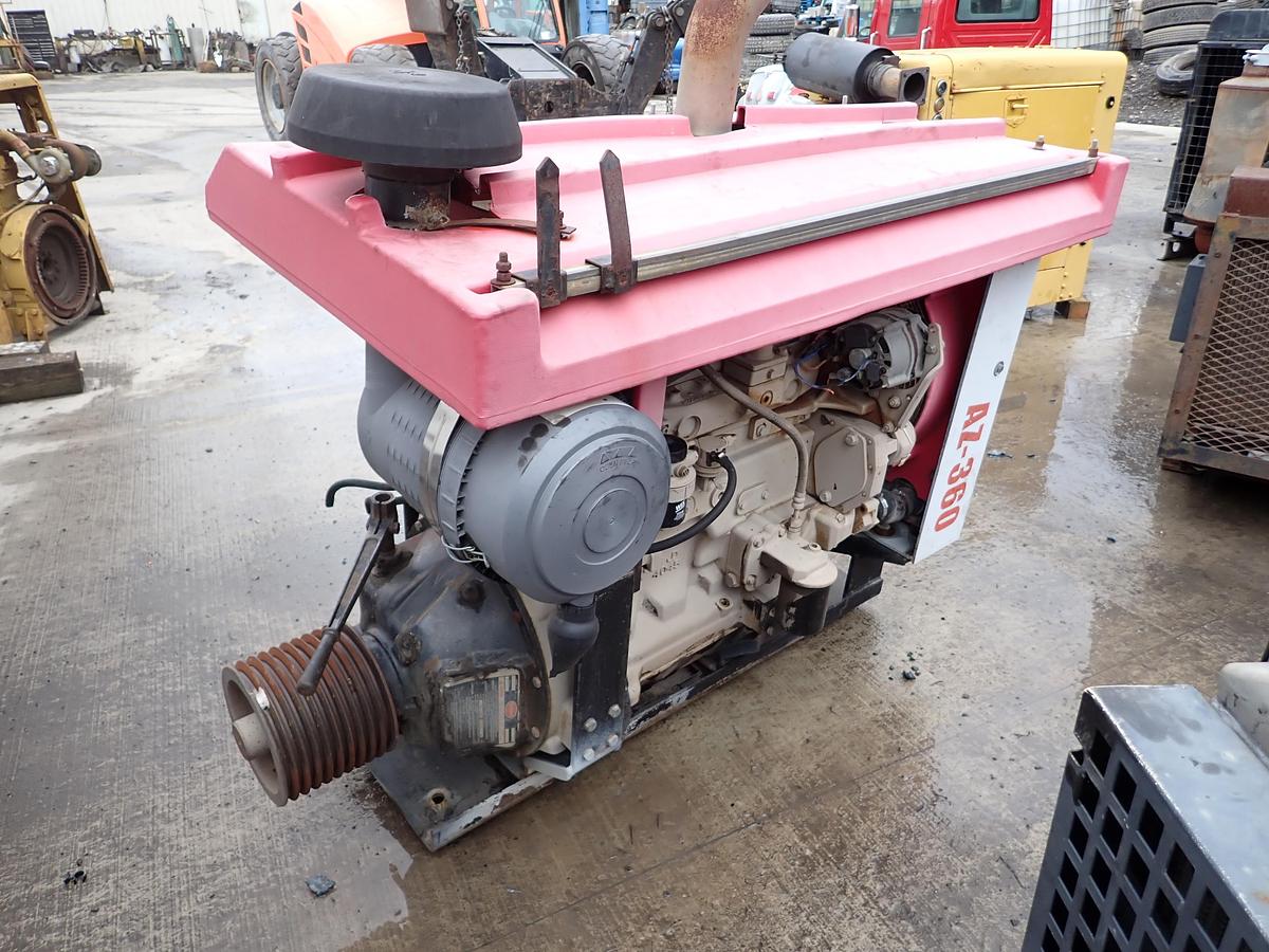 Used 2002 John Deere 4045TF250 Turbo Diesel Engine POWER UNIT! 572 HOURS!