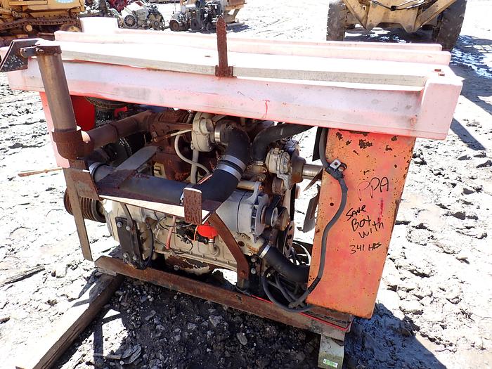 Used 1997 Cummins B3.9 C116 Power Unit 341 HOURS! 4BTA 3.9