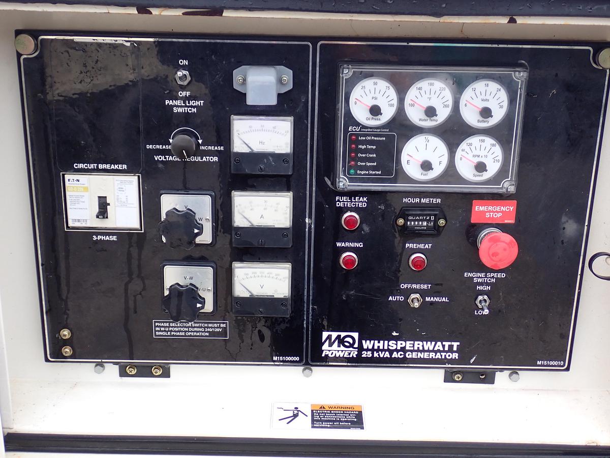 Used 2016 Multiquip DCA25SSIU4F 20 KW Generator