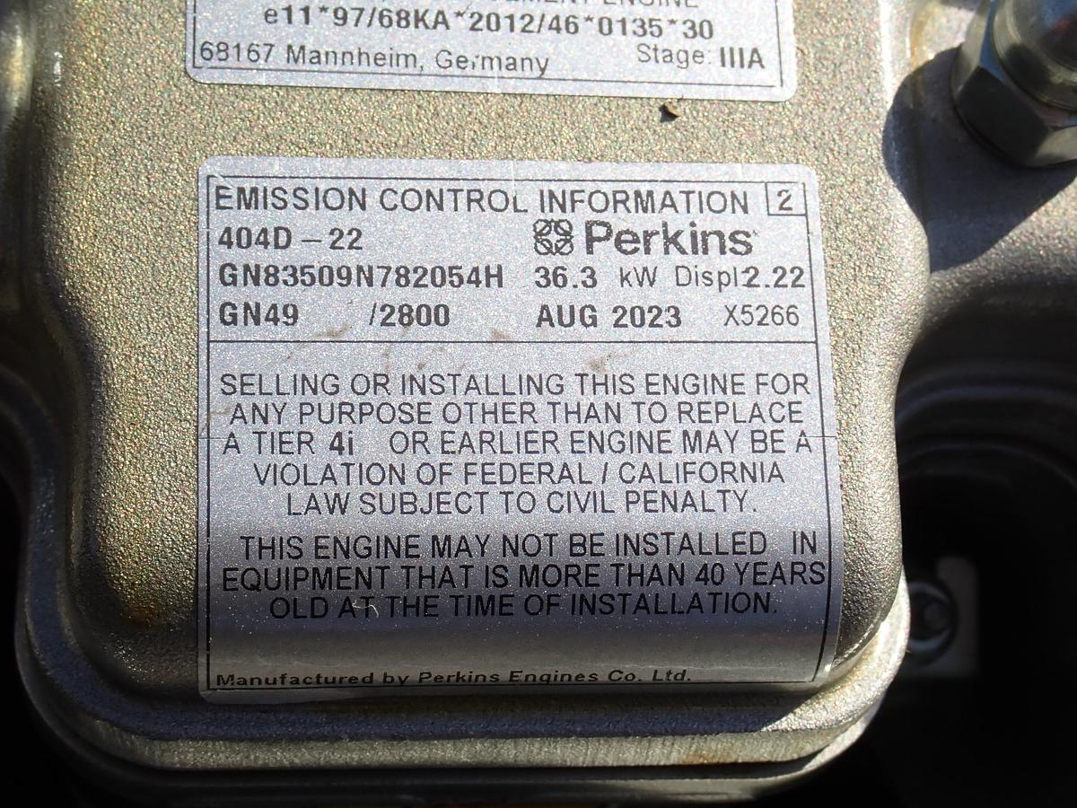 2023 Perkins 404D-22 Diesel Engine Power Unit FACTORY NEW!