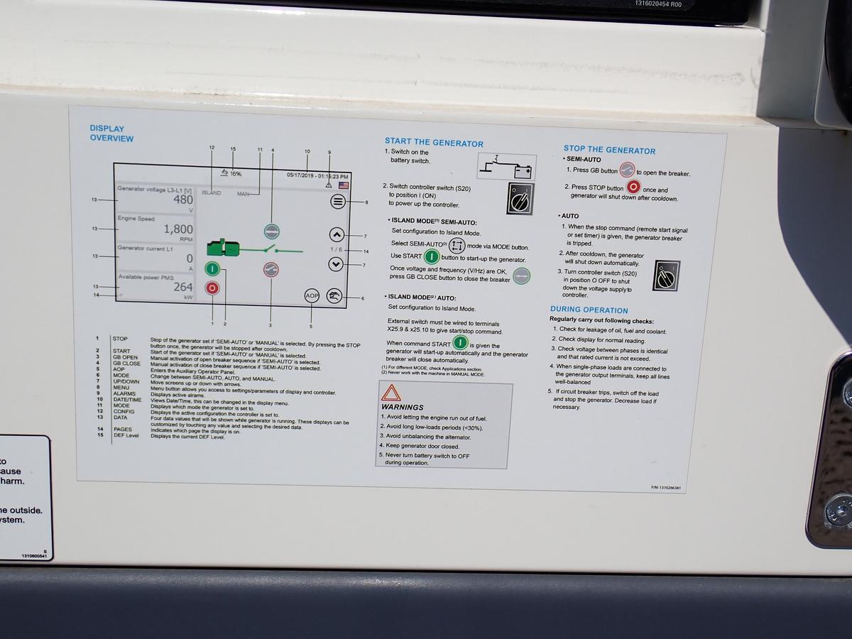 2024 Atlas Copco QAS250 Generator Set UNUSED FACTORY WARRANTY!
