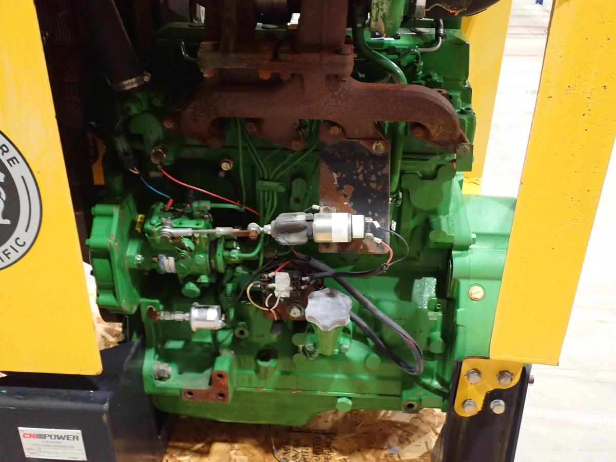 Used 2014 John Deere 4045TF280 LOW HOUR Diesel Engine POWER UNIT
