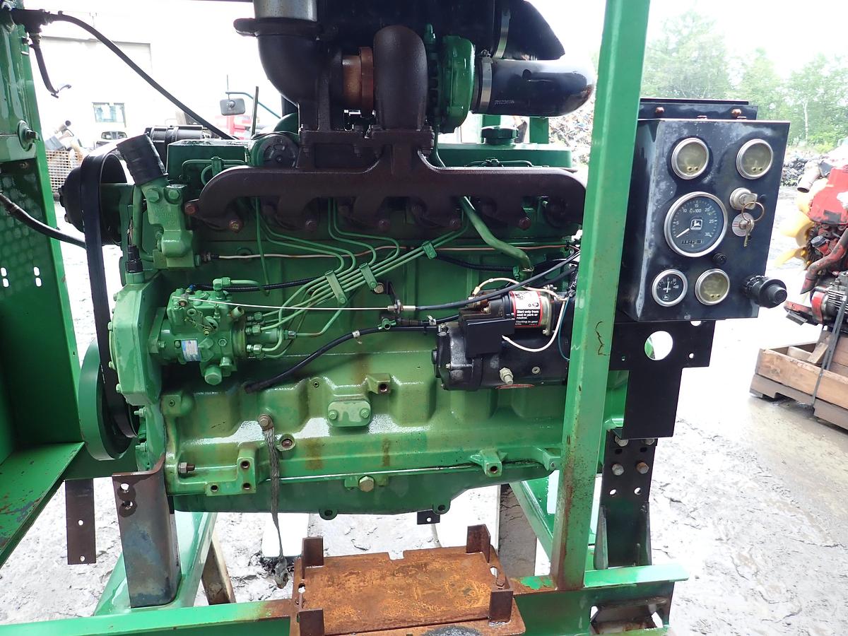 Used 2002 John Deere 6068TF150 Irrigation Power Unit