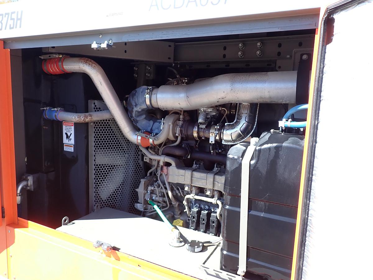 Used 2023 Sullivan Palatek D375PHJD4 375 CFM Air Compressor