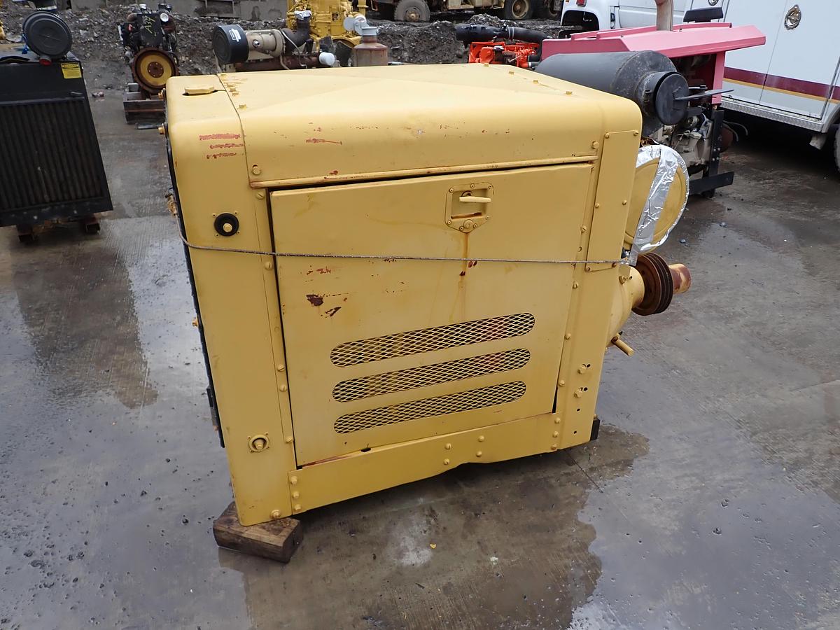 Used 1989 CAT 3304 DI Diesel Engine Power Unit 369 HOURS !! PTO CLUTCH! 