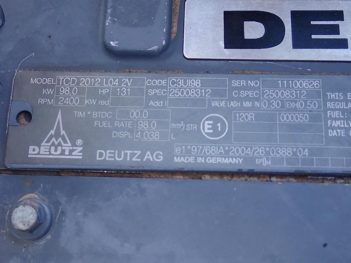 Used 2011 Deutz TCD2012 L04 2V Diesel Engine POWER UNIT!