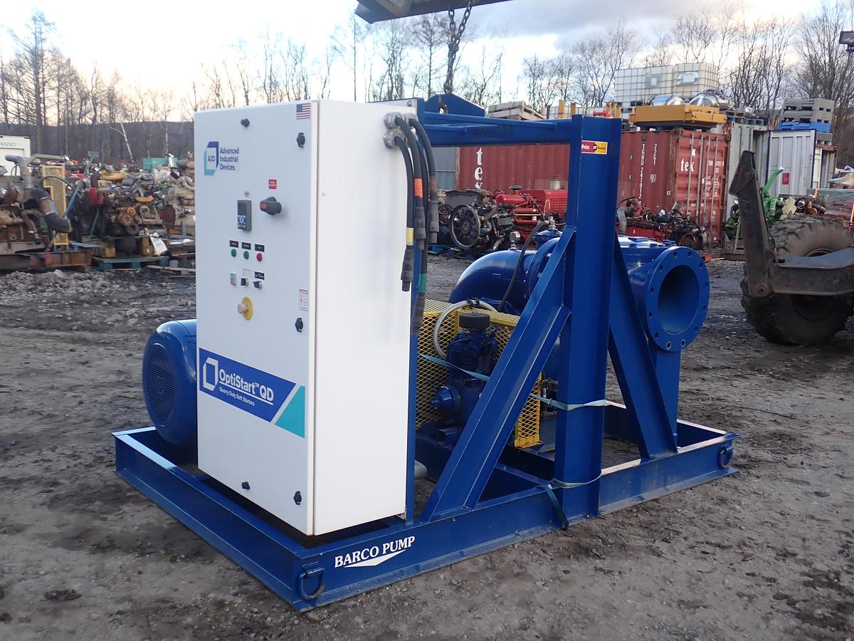 Used 2016 Gorman Rupp PA14B60 14" Water Pump ELECTRIC