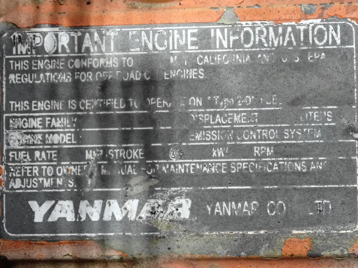 Used Yanmar 3TNV88-DSA Diesel Engine Power Unit
