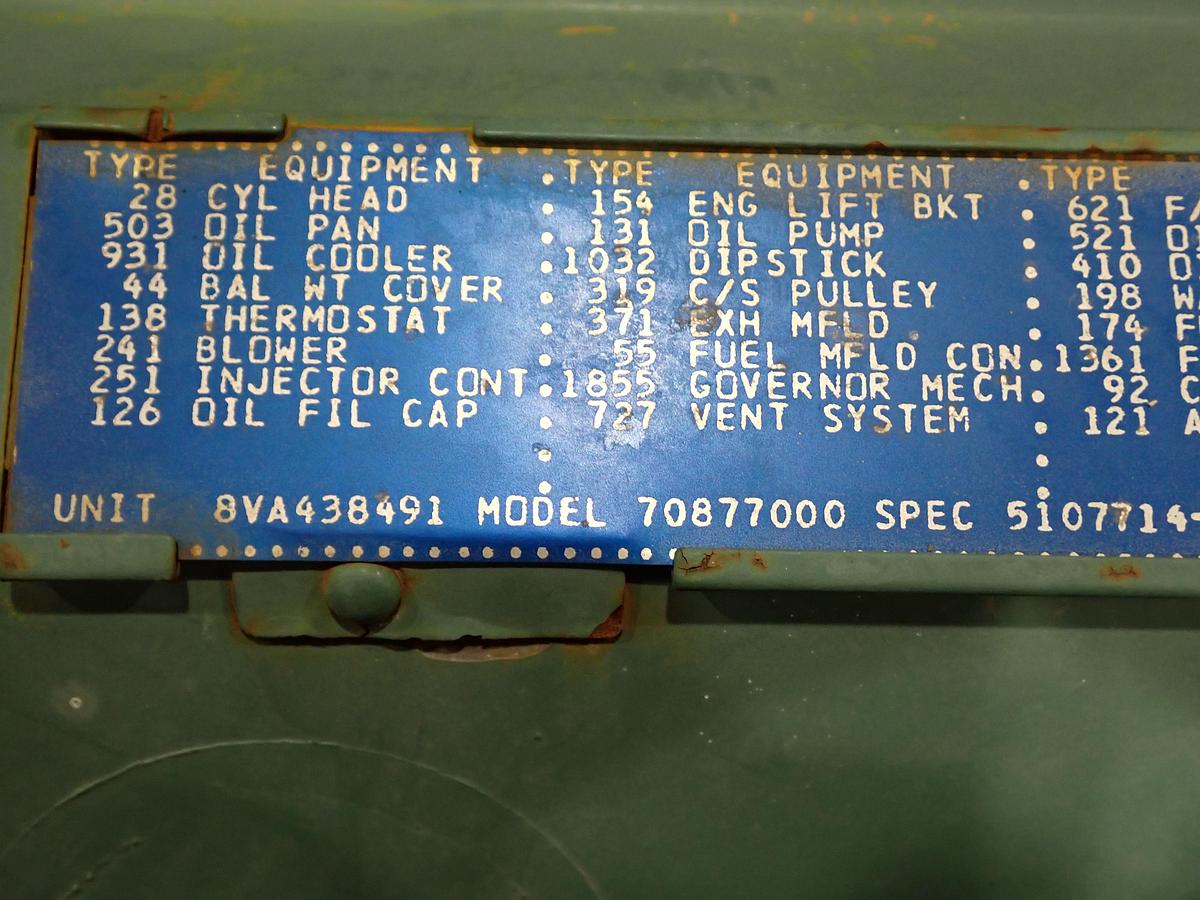 1985 Detroit Diesel 8V71
