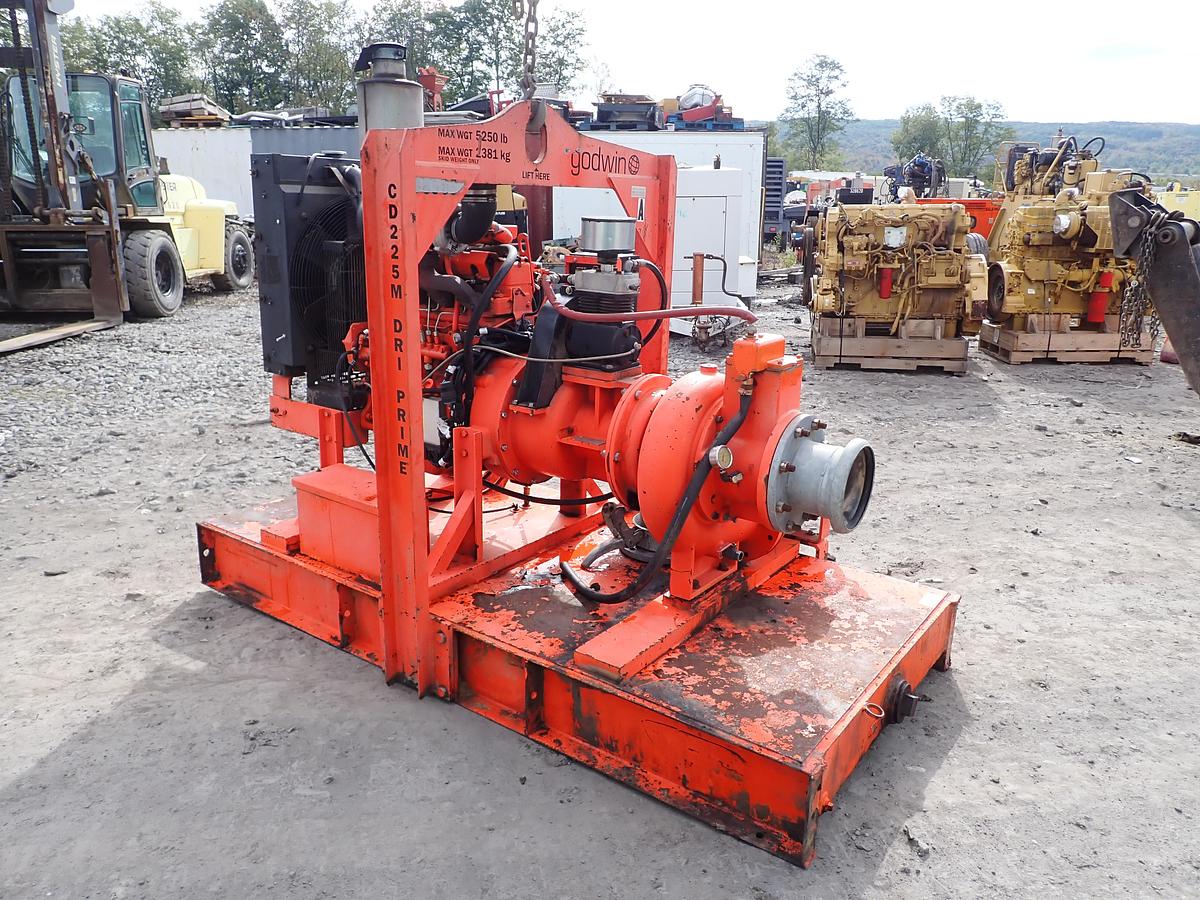Used 2014 Godwin CD225M 8" Water Pump